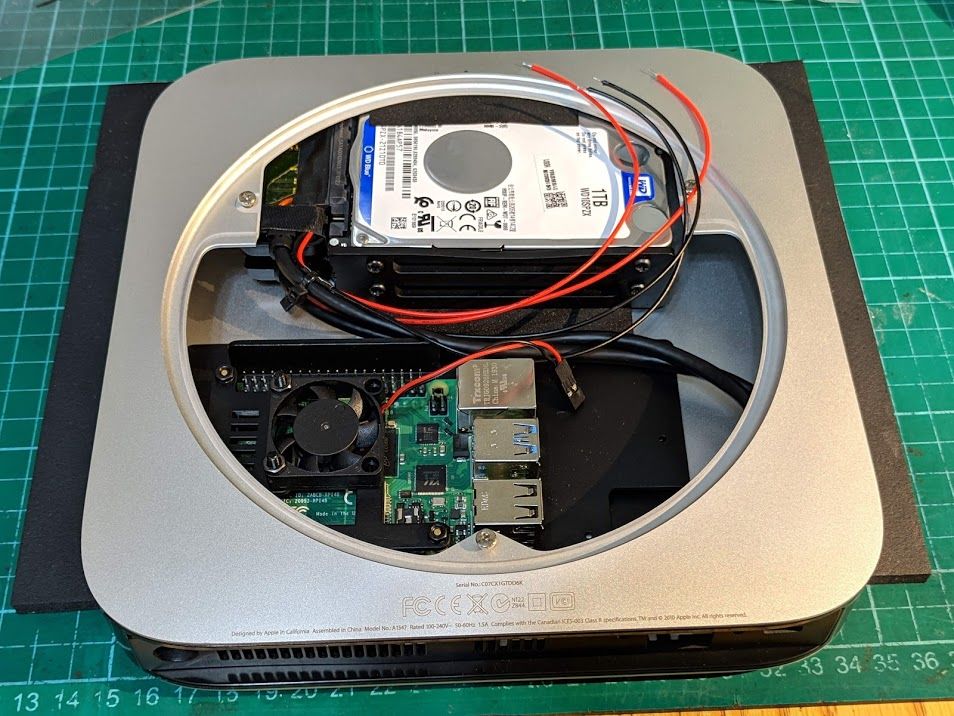 Use Raspberry Pi to build a FAKE TimeCapsule (and NAS) Hardware